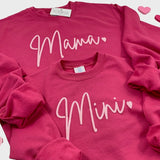 PUFF PINK ON PINK MINI SWEATSHIRT