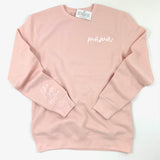 MAMA CUSTOM SLEEVE SWEATER - ROSE
