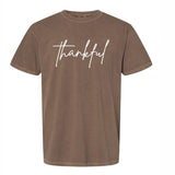 THANKFUL TEE - ESPRESSO