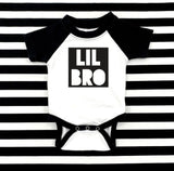 LIL BRO BOX RAGLAN BODYSUIT