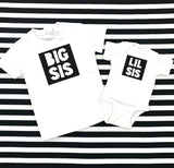 BIG SIS BOX SHIRT • BLACK AND WHITE