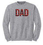 DAD BUFFALO PLAID SWEATSHIRT