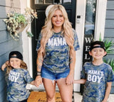 VINTAGE CAMO MAMA SHIRT