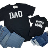 DAD BLACK TEE