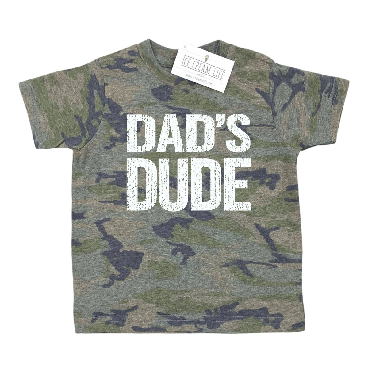 Adult Camouflage T.Shirt With NYC Screen Print