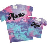 MAMA COTTON CANDY TIE DYE SHIRT
