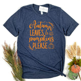 AUTUMN LEAVES TEE - YOUTH & ADULT