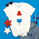 PATRIOTIC POPSICLE ADULT SHIRT