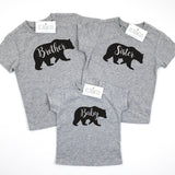 SISTER BEAR GRAY SHIRT