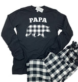 PAPA BEAR BUFFALO PLAID LONG SLEEVE