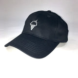 ICE CREAM CONE BLACK CAP - ADULT HAT - Ice Cream Life