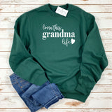 LOVIN THIS GRANDMA LIFE SWEATSHIRT - Ice Cream Life