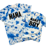 MAMA BLUE TIE DYE TEE