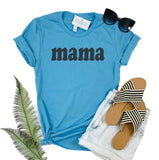 MAMA OCEAN BLUE SHIRT