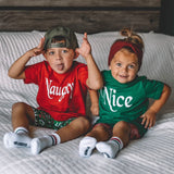 NAUGHTY OR NICE - KID SHIRT