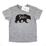 SISTER BEAR GRAY SHIRT