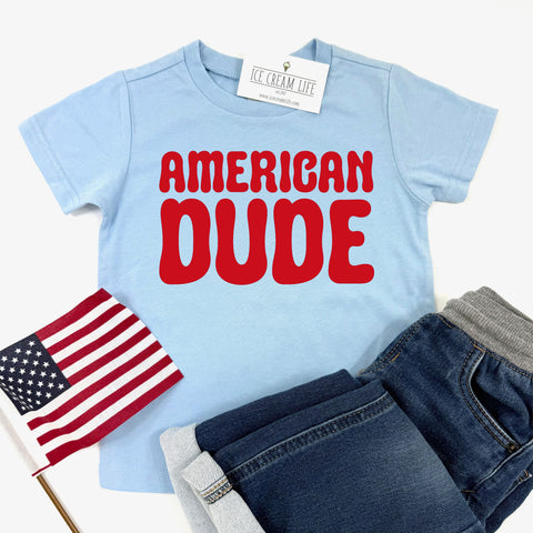 AMERICAN DUDE KID TEE