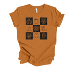 CHECKERED FALL TEE - YOUTH & ADULT SIZES