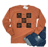 CHECKERED FALL LONG SLEEVE - YAM