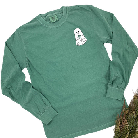 COFFEE GHOST ADULT LONG SLEEVE