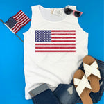 AMERICAN FLAG ADULT TANK