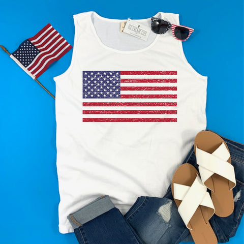 AMERICAN FLAG ADULT TANK