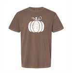 VINTAGE PUMPKIN TEE - ESPRESSO