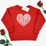 HEART SWEATSHIRT - KIDS