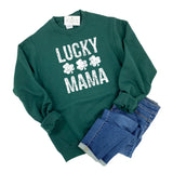 LUCKY MAMA SHAMROCKS SWEATSHIRT