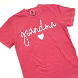 CUSTOM GRANDMA TEE - CHOOSE GRANDMA, NANA, OR GIGI