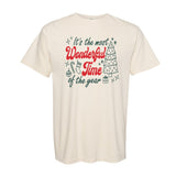 IT'S THE MOST WONDERFUL TIME - COMFORT COLORS TEE - ADULT