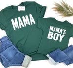 MAMA FOREST GREEN TEE