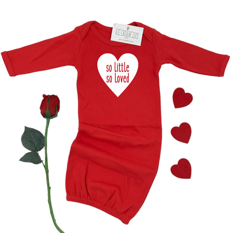 SO LITTLE SO LOVED BABY GOWN