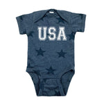 STAR USA BABY BODYSUIT - NAVY
