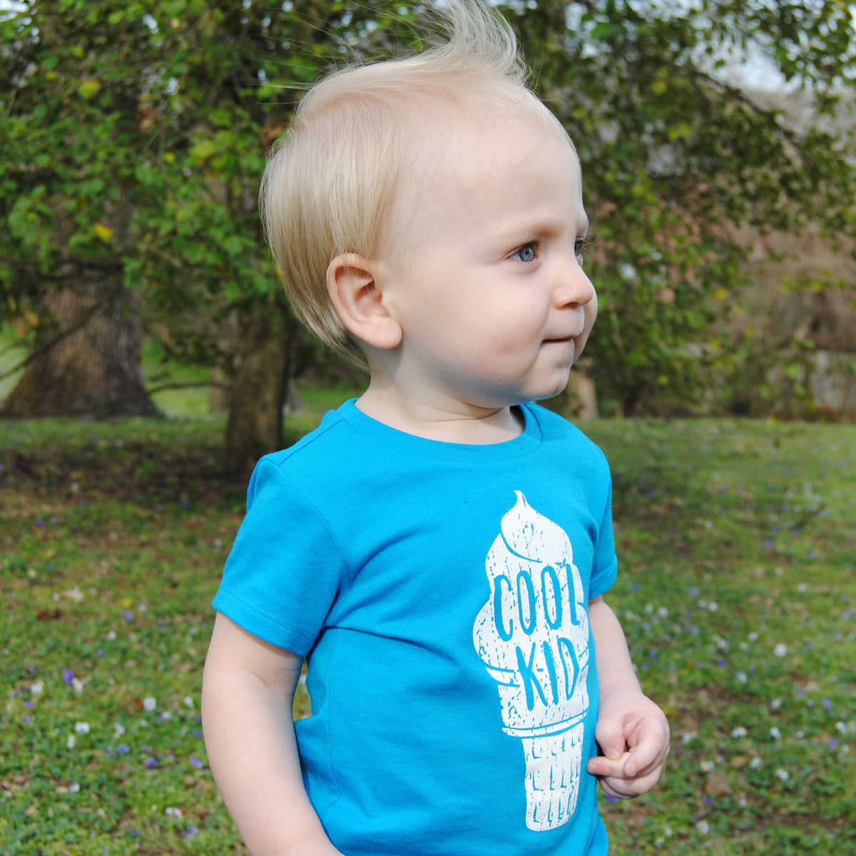 COOL KID SHIRT - BLUE | Ice Cream Life