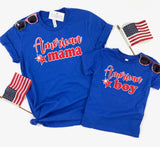 AMERICAN BOY BLUE TEE