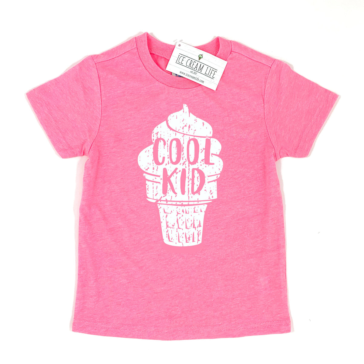 COOL KID SHIRT - PINK | Ice Cream Life