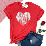 HEART TEE - KID & ADULT SIZES