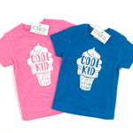 COOL KID ICE CREAM CONE KID SHIRT - PINK - Ice Cream Life