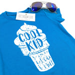 COOL KID ICE CREAM CONE KID SHIRT - BLUE - Ice Cream Life