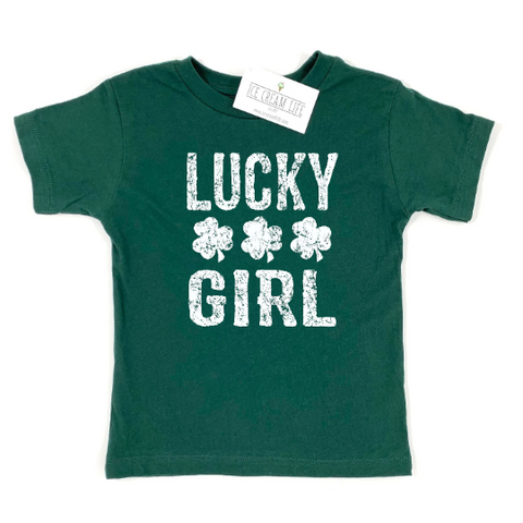 LUCKY GIRL KIDS TEE