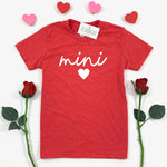 MAMA HEART TEE - RED