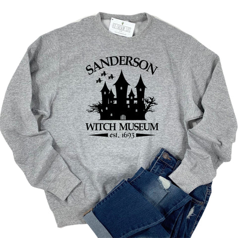 SANDERSON WITCH MUSEUM ADULT SWEATSHIRT - Ice Cream Life