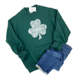 SHAMROCK ADULT SWEATSHIRT - GREEN