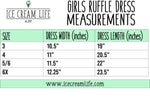GIRLS RUFFLE DRESS - HELLO PRESCHOOL