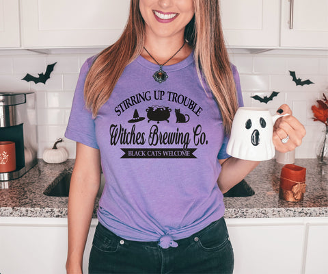 WITCHES BREWING CO TEE - ADULT